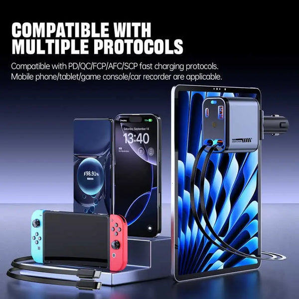Retractable Car Charger Markup Enterprises