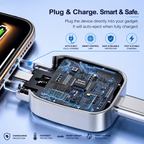 USB-C Auto Eject Charging Adapter