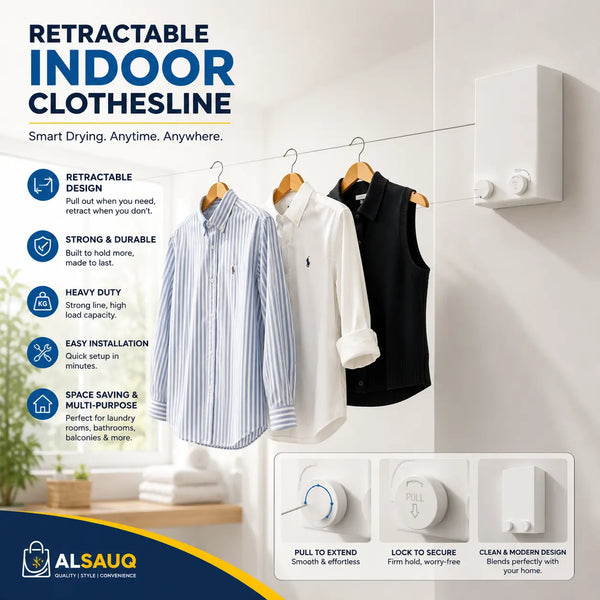 Retractable Indoor Clothesline Markup Enterprises