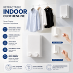 Retractable Indoor Clothesline