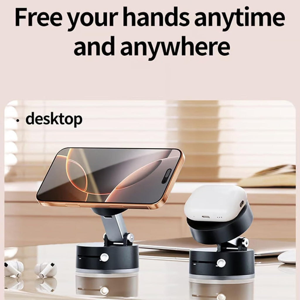Foldable Vacuum Magnetic Phone Holder